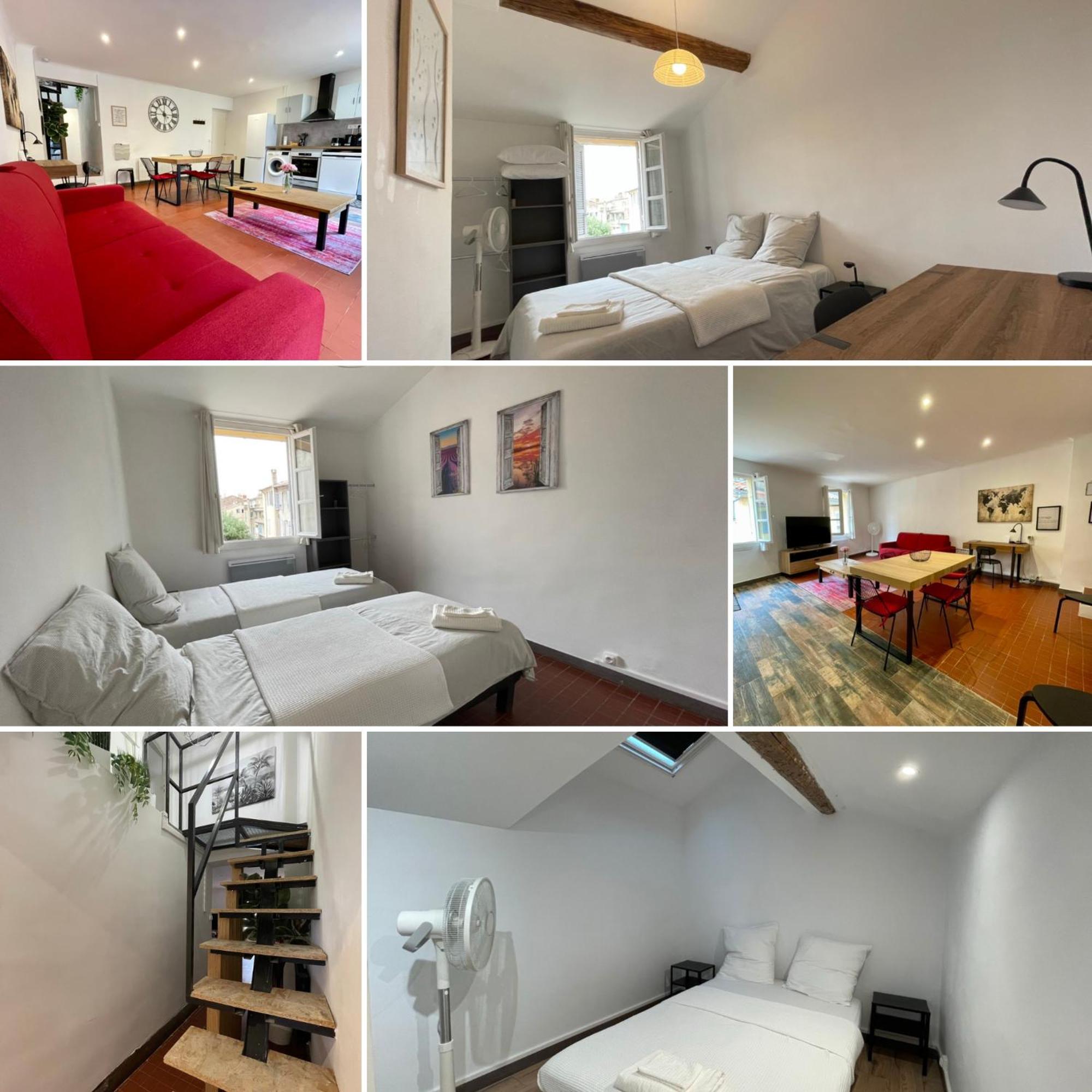 Spacieux Appartement T4 / 70 M2 8 Personnes Aix-en-Provence Ngoại thất bức ảnh